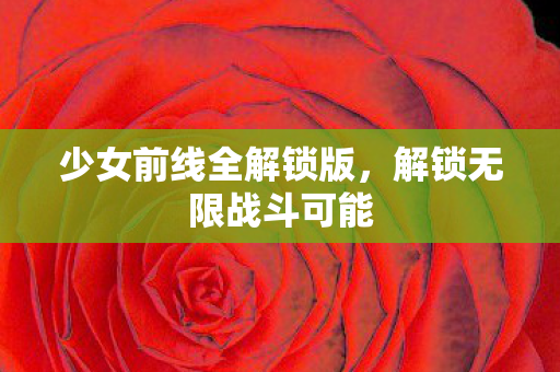少女前线全解锁版图片