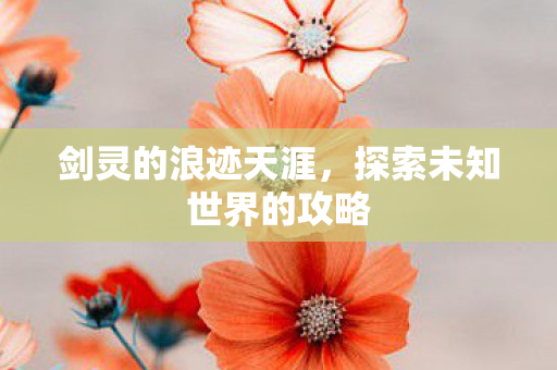 剑灵的浪迹天涯,探索未知世界的攻略 剑灵的浪迹天涯,探索未知世界的攻略