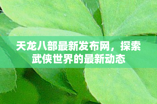 天龙八部最新发布网,探索武侠世界的最新动态 天龙八部最新发布网,探索武侠世界的最新动态