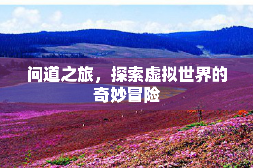 探索虚拟世界的奇妙冒险图片