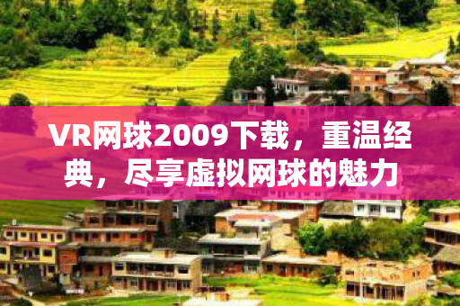 VR网球2009下载图片