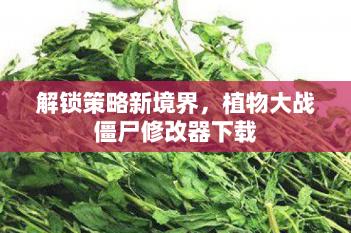 解锁策略新境界,植物大战僵尸修改器下载 解锁策略新境界,植物大战僵尸修改器下载
