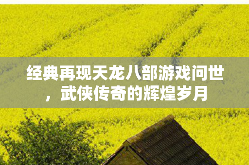 经典再现天龙八部游戏问世,武侠传奇的辉煌岁月 经典再现天龙八部游戏问世,武侠传奇的辉煌岁月