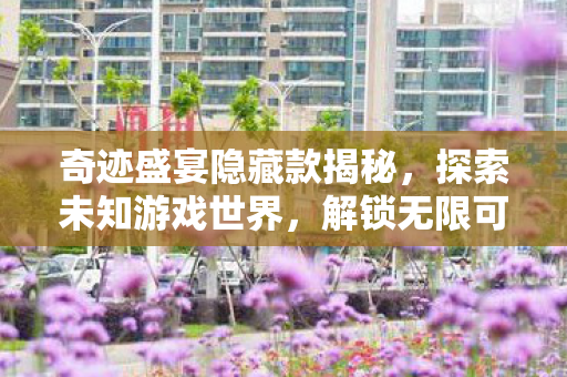 奇迹盛宴隐藏款揭秘，探索未知游戏世界，解锁无限可能