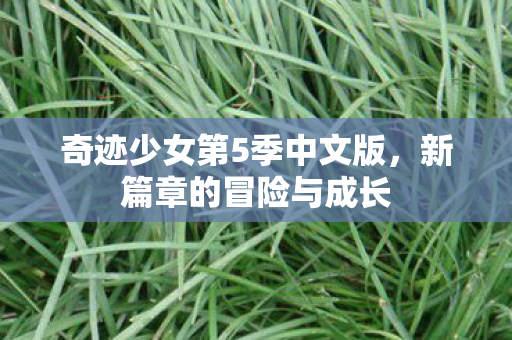 奇迹少女第5季中文版图片