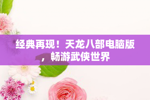 天龙八部电脑版图片