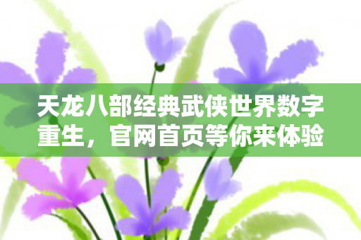 天龙八部经典武侠世界数字重生图片