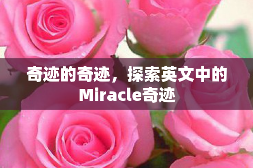 奇迹的奇迹,探索英文中的Miracle奇迹 奇迹的奇迹,探索英文中的Miracle奇迹