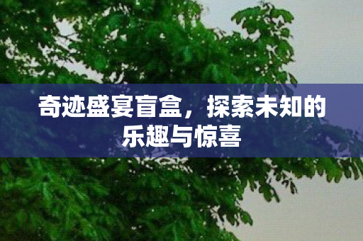 探索未知的乐趣与惊喜图片