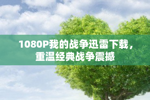 1080P我的战争迅雷下载,重温经典战争震撼 1080P我的战争迅雷下载,重温经典战争震撼