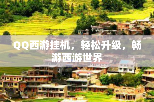 QQ西游挂机,轻松升级,畅游西游世界 QQ西游挂机,轻松升级,畅游西游世界