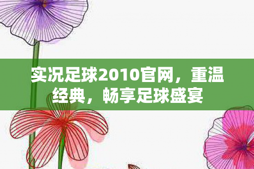 实况足球2010官网,重温经典,畅享足球盛宴 实况足球2010官网,重温经典,畅享足球盛宴