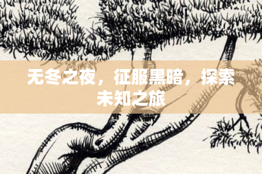 无冬之夜，征服黑暗，探索未知之旅