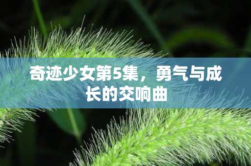奇迹少女第5集，勇气与成长的交响曲