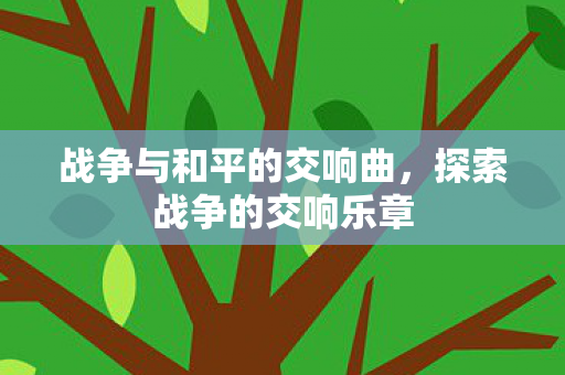 战争与和平的交响曲,探索战争的交响乐章 战争与和平的交响曲,探索战争的交响乐章