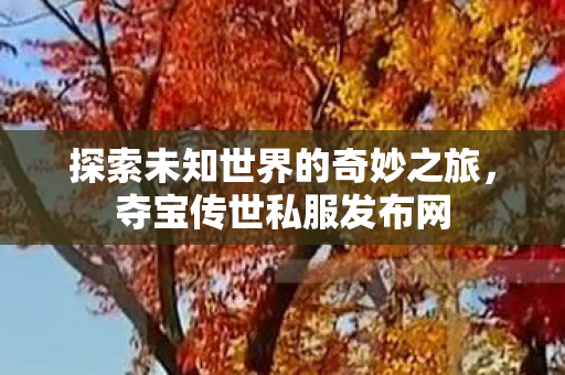 探索未知世界的奇妙之旅图片