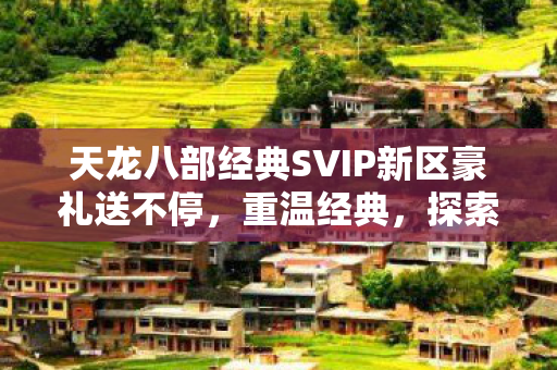 天龙八部经典SVIP新区豪礼送不停,重温经典,探索私服魅力 天龙八部经典SVIP新区豪礼送不停,重温经典,探索私服魅力