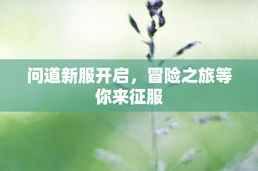 冒险之旅等你来征服图片