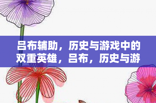 吕布辅助,历史与游戏中的双重英雄,吕布,历史与游戏中的双重英雄 吕布辅助,历史与游戏中的双重英雄,吕布,历史与游戏中的双重英雄