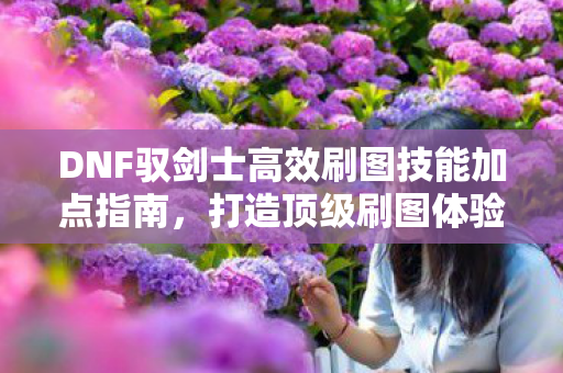 DNF驭剑士高效刷图技能加点指南图片