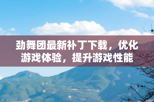 劲舞团最新补丁下载图片