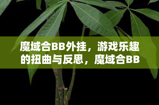 游戏乐趣的扭曲与反思图片