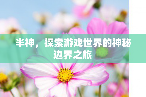 半神,探索游戏世界的神秘边界之旅 半神,探索游戏世界的神秘边界之旅