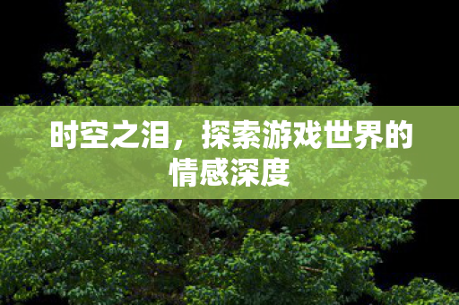 探索游戏世界的情感深度图片