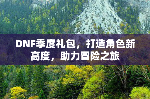 DNF季度礼包图片