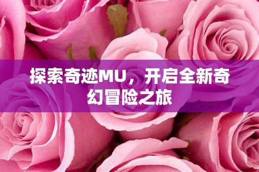 开启全新奇幻冒险之旅图片
