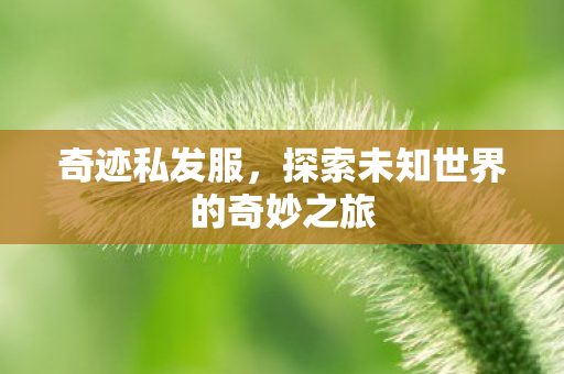 探索未知世界的奇妙之旅图片