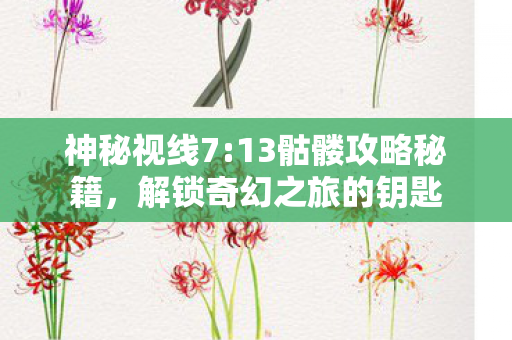解锁奇幻之旅的钥匙图片
