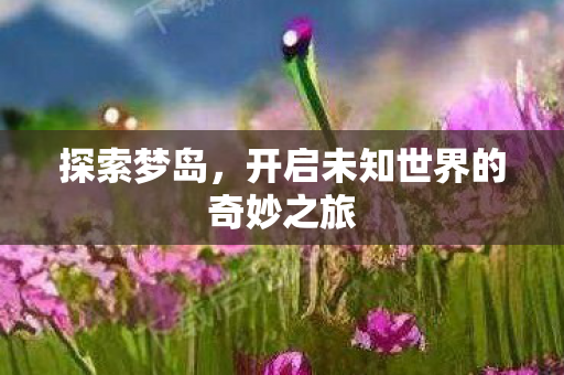 开启未知世界的奇妙之旅图片