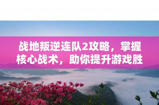 战地叛逆连队2攻略,掌握核心战术,助你提升游戏胜率 战地叛逆连队2攻略,掌握核心战术,助你提升游戏胜率