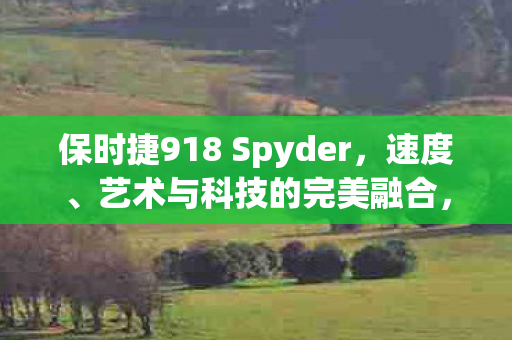 保时捷918 Spyder图片