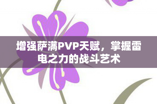 掌握雷电之力的战斗艺术图片