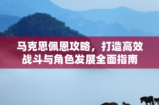 打造高效战斗与角色发展全面指南图片
