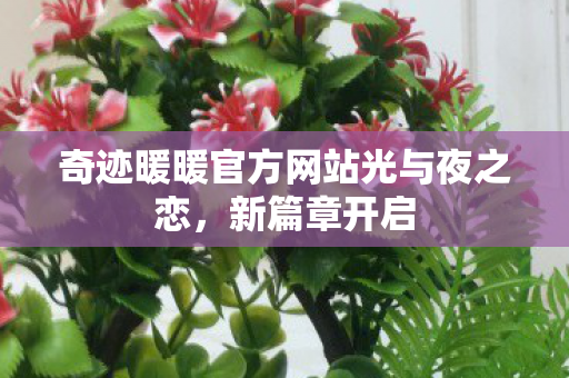 奇迹暖暖官方网站光与夜之恋图片