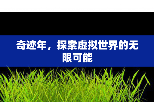 探索虚拟世界的无限可能图片
