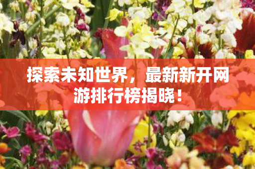 探索未知世界,最新新开网游排行榜揭晓! 探索未知世界,最新新开网游排行榜揭晓!