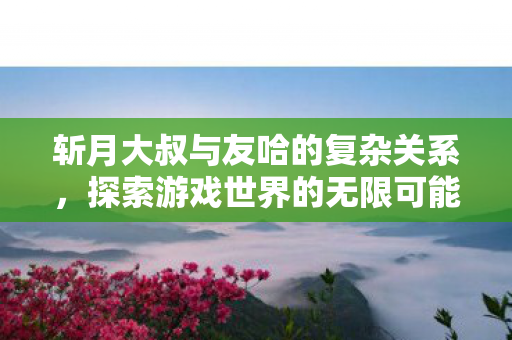 斩月大叔与友哈的复杂关系图片