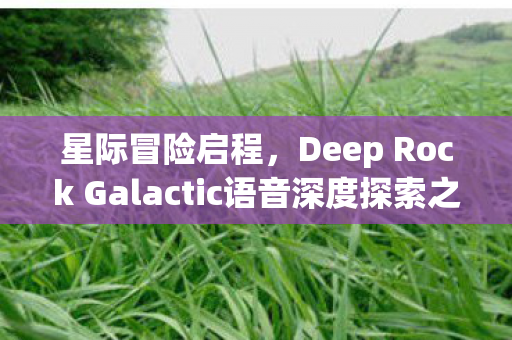 Deep Rock Galactic语音深度探索之旅图片