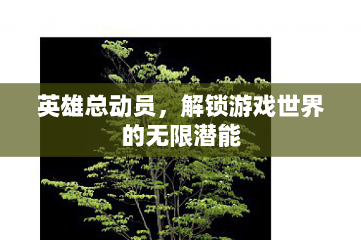 英雄总动员,解锁游戏世界的无限潜能 英雄总动员,解锁游戏世界的无限潜能