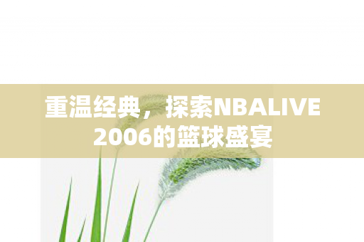 重温经典，探索NBALIVE2006的篮球盛宴