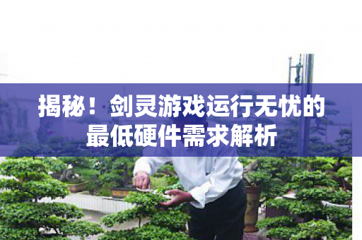揭秘!剑灵游戏运行无忧的最低硬件需求解析 揭秘!剑灵游戏运行无忧的最低硬件需求解析
