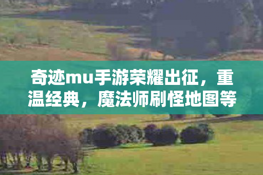 魔法师刷怪地图等你来战图片