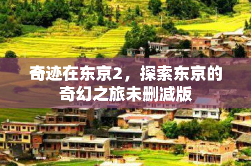 探索东京的奇幻之旅未删减版图片