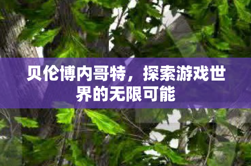 贝伦博内哥特，探索游戏世界的无限可能