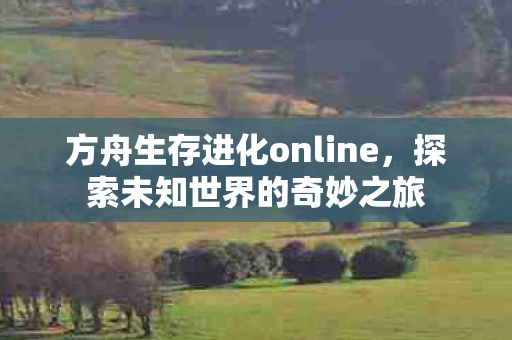 方舟生存进化online图片