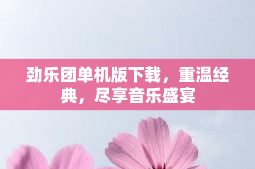 劲乐团单机版下载图片